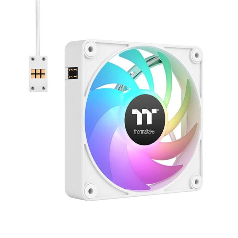 Ventillateur de cabine THERMALTAKE CL-F190-PL12SW-A Ø 12 cm (3 Unités)