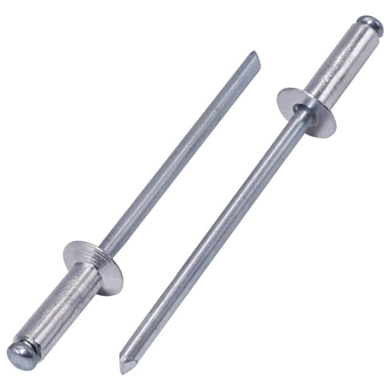 SKIR'CO (600 pièces) Rivets aveugles en aluminium 3,0 x 10 mm, mandrin en acier, rivets pop, tête fraisée