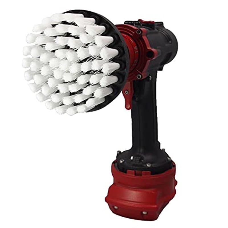 Kornely™ Brosse de Perceuse Premium- Extra Douce, Blanche, 10cm. Nettoyeur Professionnel à Puissance. Ne Raye Pas les Surfaces.