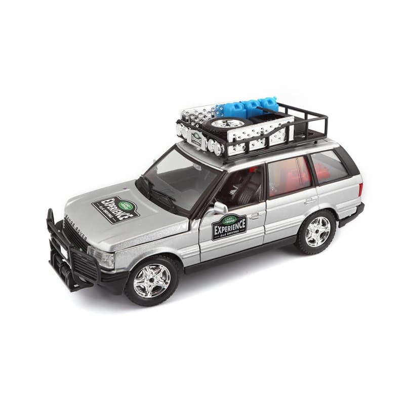 Bburago - 22061S - Véhicule Miniature - Modèle À L'Échelle - Land Rover Range Rover Expérience - Echelle 1/24, Gris/Matière