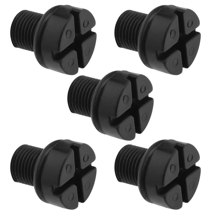 EMSea Lot de 5 Bouchons de Rechange pour Grille d'aération 17111712788 Compatible avec BMW Série 3 E30 E36 E46 E90 E91 pour rése