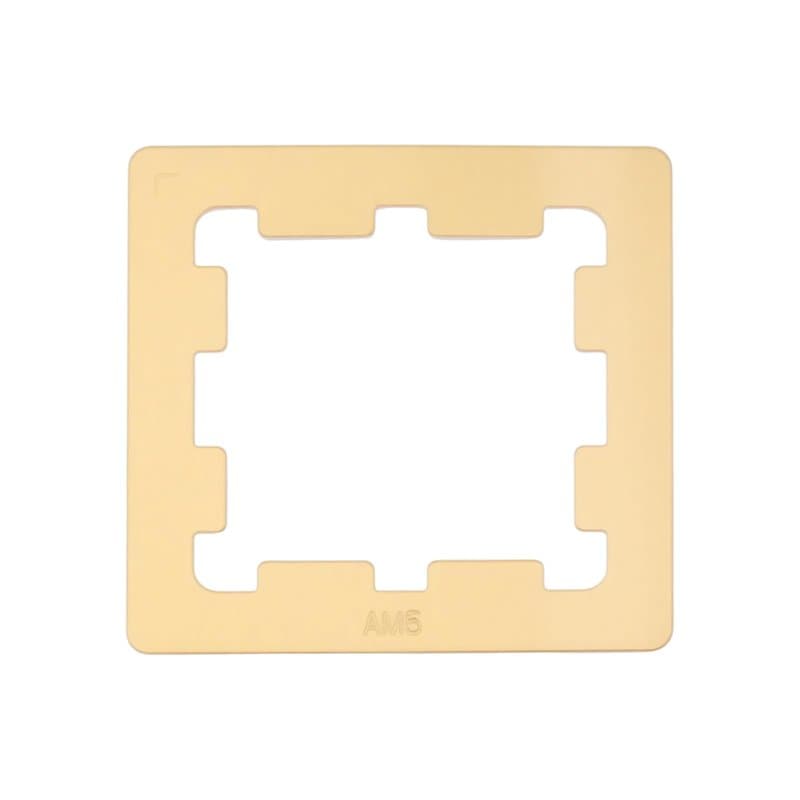 YINETTECH Cadre de Contact en Cuivre pour Processeur AM5 Boucle Fixe pour Processeur Compatible avec AMD 7950X 7700X 7900X Et 76