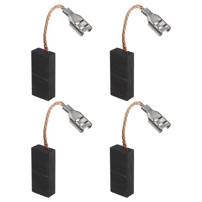 eMagTech 2 paires Balais de Charbon de Tondeuse à Gazon Compatible avec Bosch Rotak 320 ER 32-12 Pièces de Rechange de Moteur Él