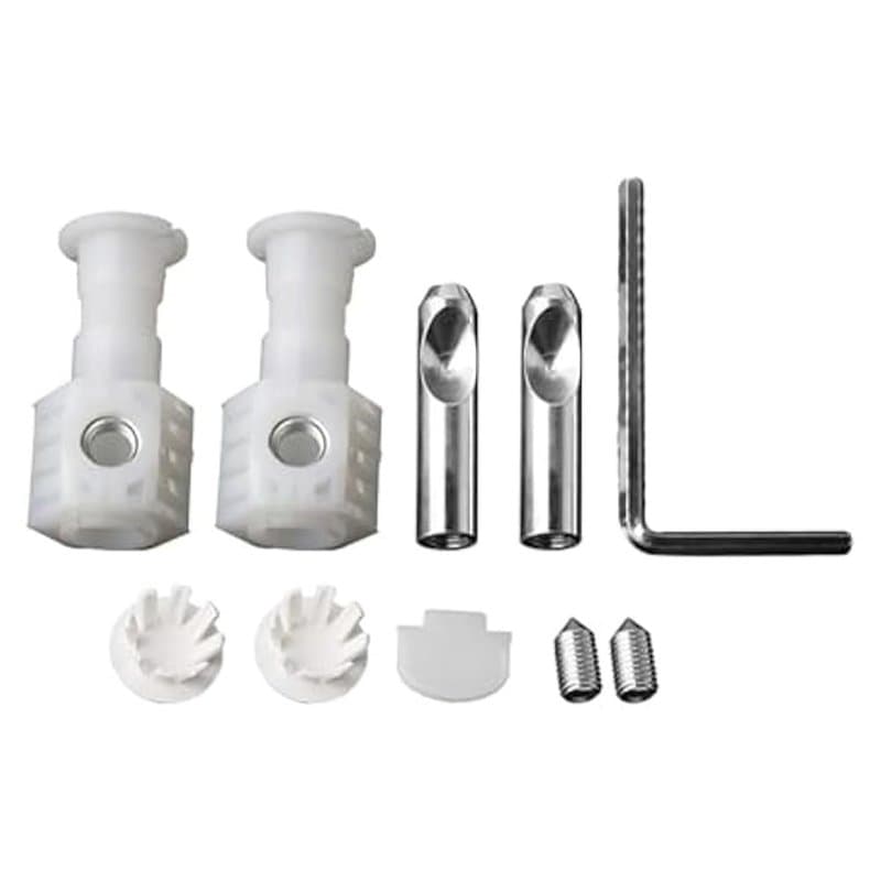IMCCZONY Kits de Fixation pour Toilettes Suspendues Vis de Fixation Boulons de Fixation Mural Universel Boulons de Fixation pour