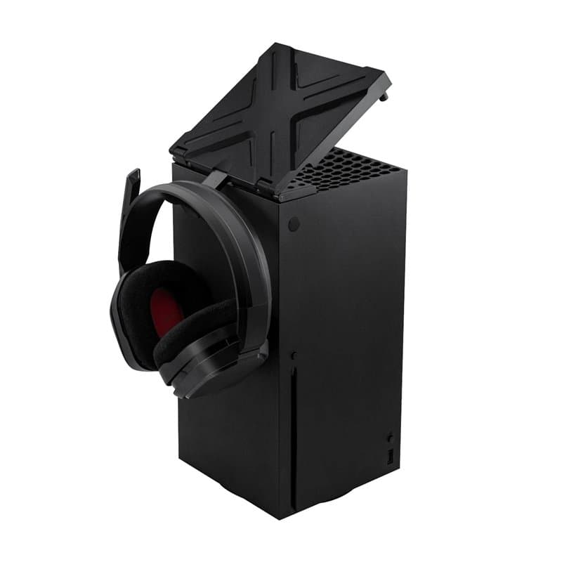 Wigearss Housse Anti-poussière pour Xbox Series X avec Support Casque