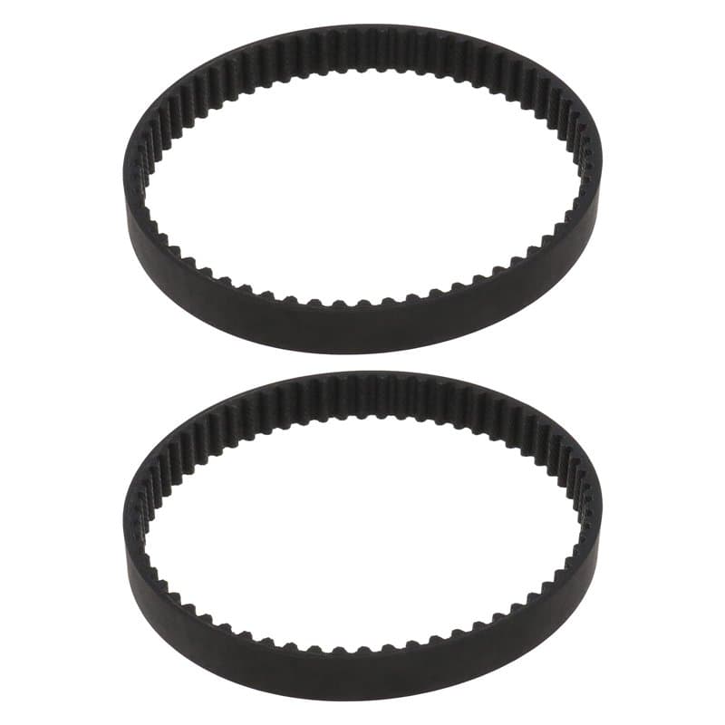 ECSiNG Courroie dentée pour scarificateur HTD320-5M-12 Pas de 5 mm Largeur 12 mm 64 dents Circonférence 320 mm Caoutchouc Boucle