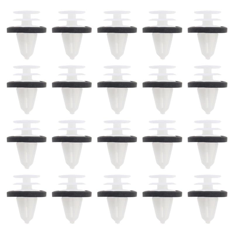 ECSiNG 30pcs Clips de Garniture Panneau de Carte de Porte W713297S300 4831516 Bande de Moulage Carrosserie Latérale de Voiture C