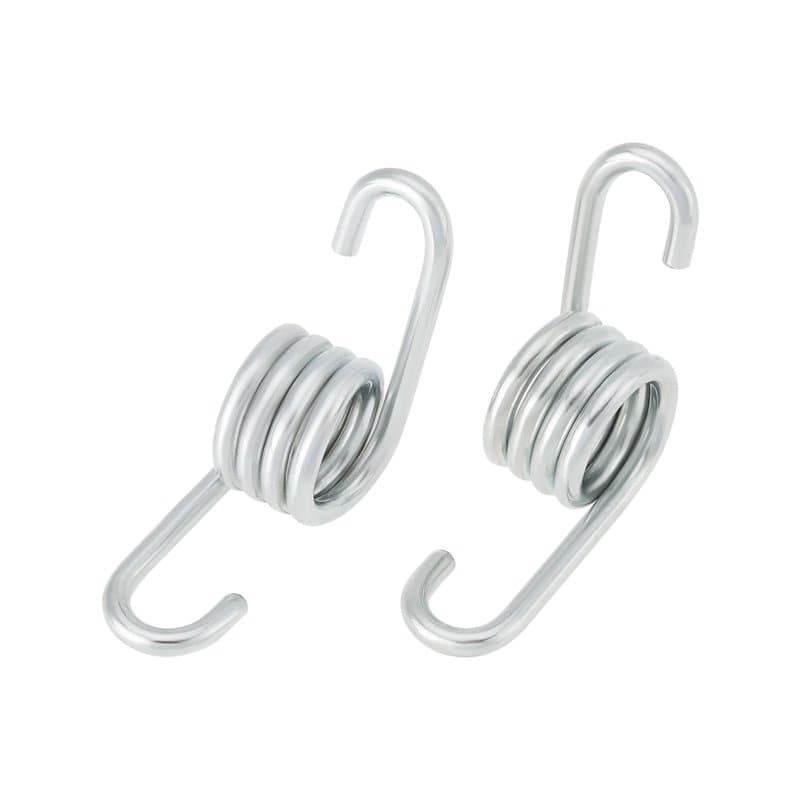 ECSiNG 1 paire de ressorts en matériau galvanisé pour repose-pieds de motocross compatibles avec 125-530 EXC/EXC-F1998-2016 comp