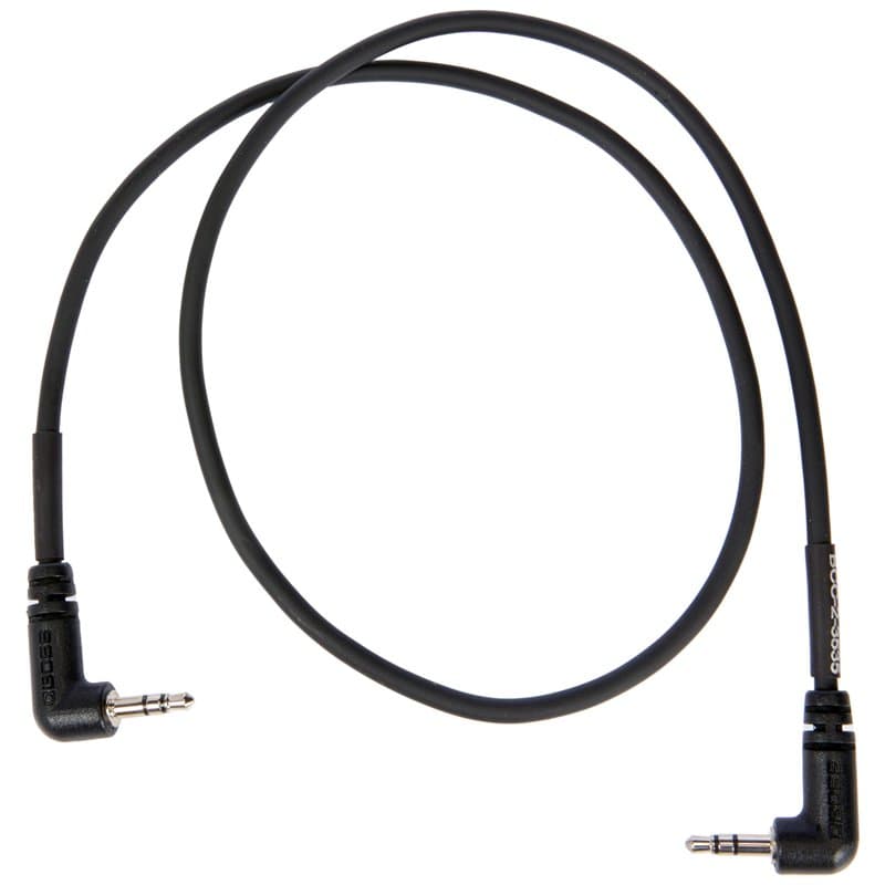BOSS BCC-2-3535 60 cm – Câble TRS MIDI 3,5 mm compact – procure une connexion premium grâce à des connecteurs coudés TRS MIDI 3,
