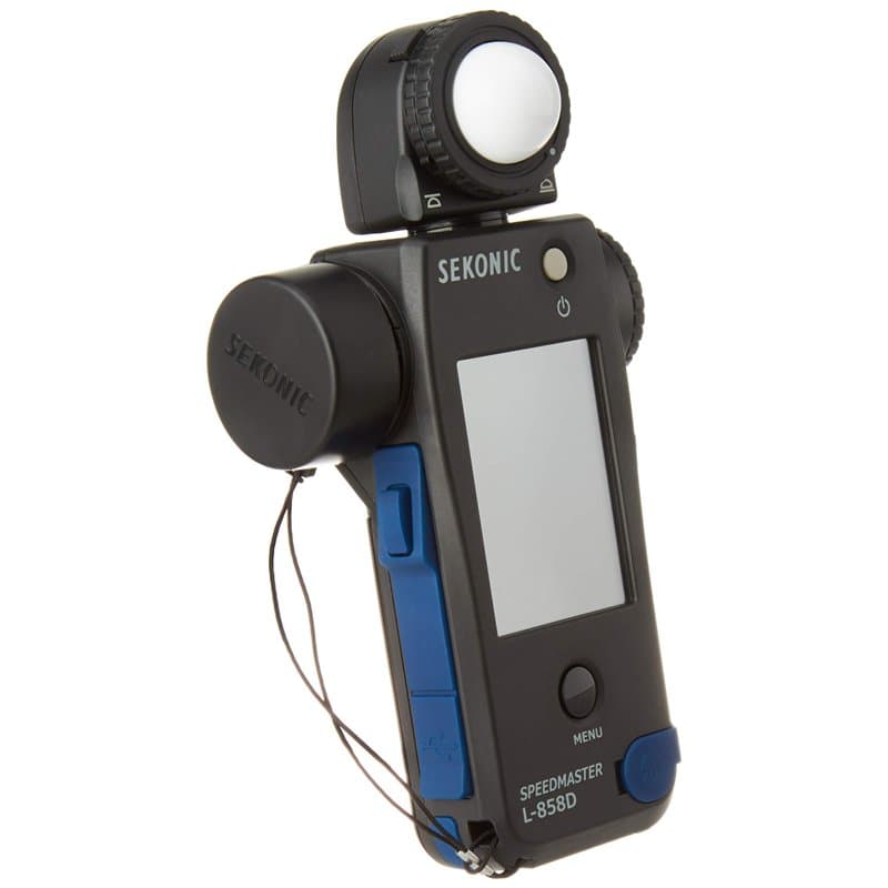 Sekonic L-858D SPEEDMASTER Compteur de lumière numérique Noir/bleu