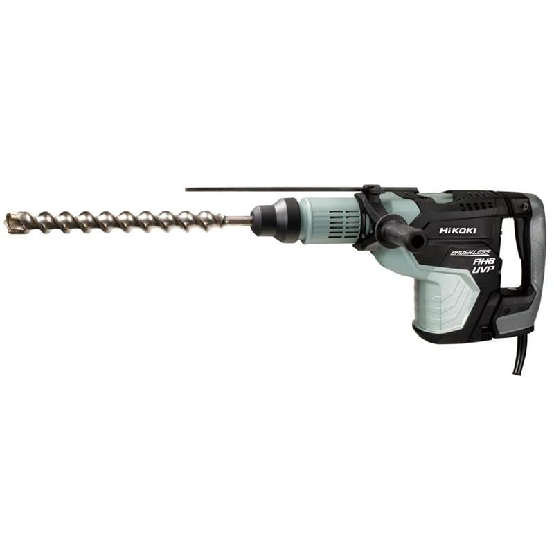HiKOKI Bohr- & Meißelhammer DH45MEY (1500W, 12.2 J, Brushless, 45 mm Bohrleistung in Beton, SDS-max-Werkzeugaufnahme, Antivibrat