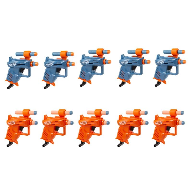 Nerf Elite, Pack de Groupe Ace SD-1, 10 Blasters et 20 fléchettes Officielles, Viseur, Exclusivité Amazon, en Plastique, 10.8 x