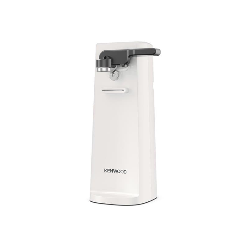 Kenwood CAP80.000WH Ouvre-boîte électrique multifonction 3 en 1 avec aiguiseur de couteaux intégré, ouvre-boîte et décapsuleur,