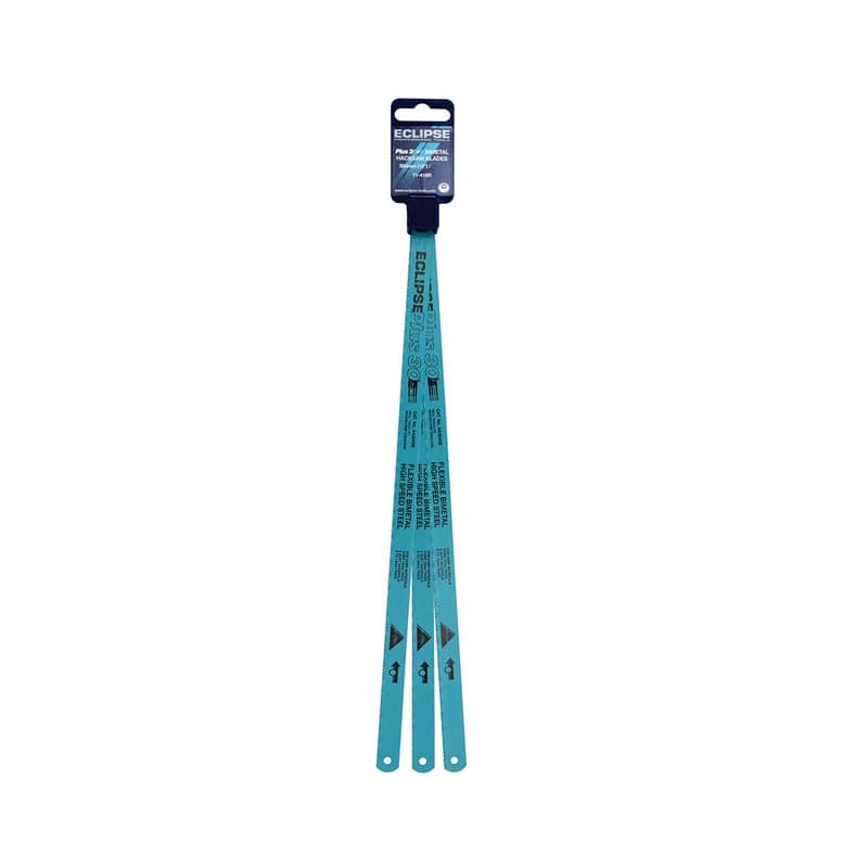 Eclipse Professional Tools 71-624R Pack triple de lames de scie à métaux bimétalliques, 1 de chaque 18, 24, 32 dents par pouce