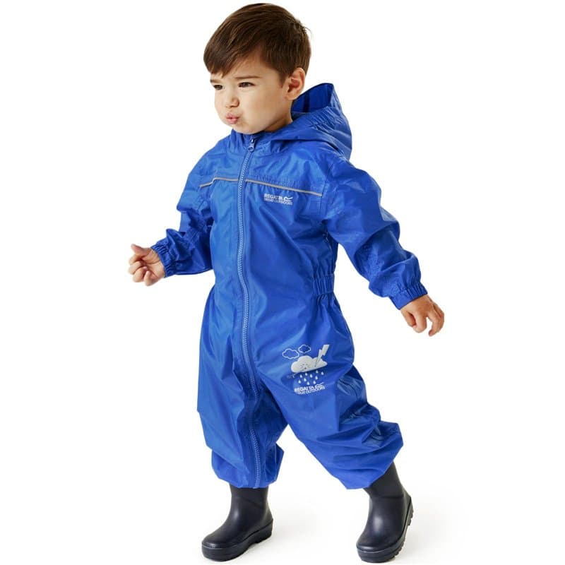 Regatta Combinaison Enfant Puddle IV All In 1S Enfant Oxford Blue FR: 2XL (Taille Fabricant: 48-60)