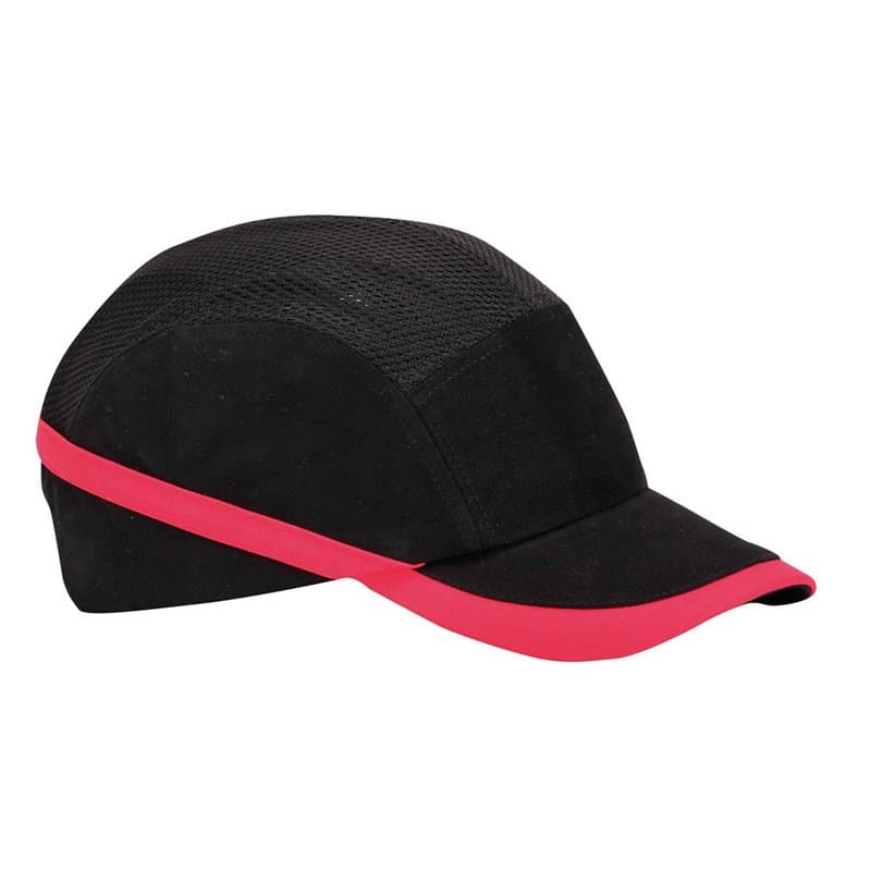Portwest Casquette anti-heurt aérée, Couleur: Noir, PW69BKR