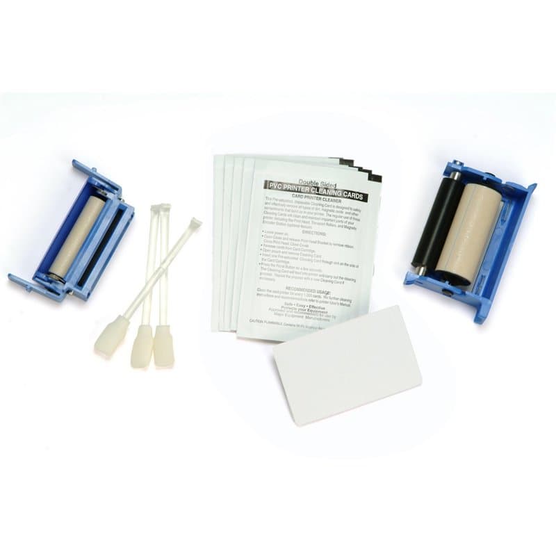 Zebra 105999-302 Lot de 4 cartes de nettoyage pour imprimantes ZXP Series 3