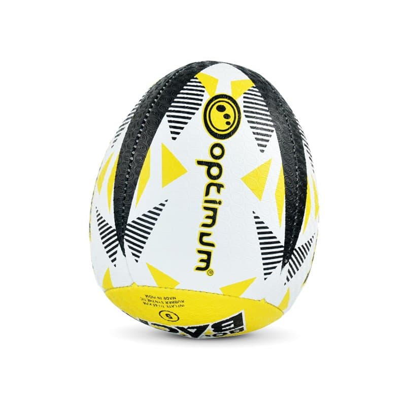 Optimum Ballon de rugby rebondissant en solo – Équilibré, réactif, manipulation et coups de pied précis – Ballon de rugby rebond