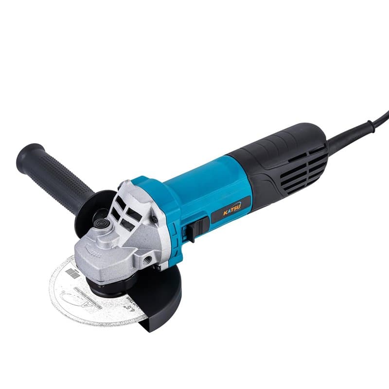 KATSU Tools – meuleuse d'angle électrique 115mm, 720W, pour maçonnerie, béton, carrelage, métal, acier, meulage, polissage (budg