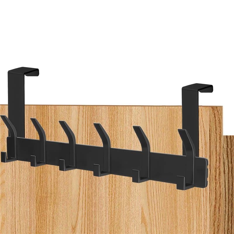 Porte manteau pour porte, Porte manteau porte sans percage pour accrocher manteaux, serviettes, vêtements, Porte manteau de port