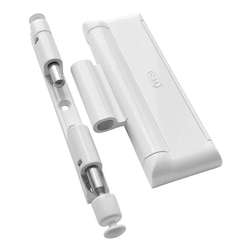 Cal Doublex XL, sécurité pour porte et fenêtre, protection anti-vol, Blanc