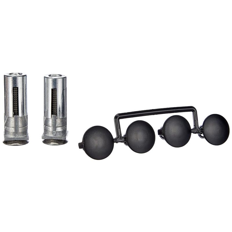 LOCINOX Quick-Fix Lot de 2 boulons de fixation à haute résistance à la traction en acier inoxydable Argenté