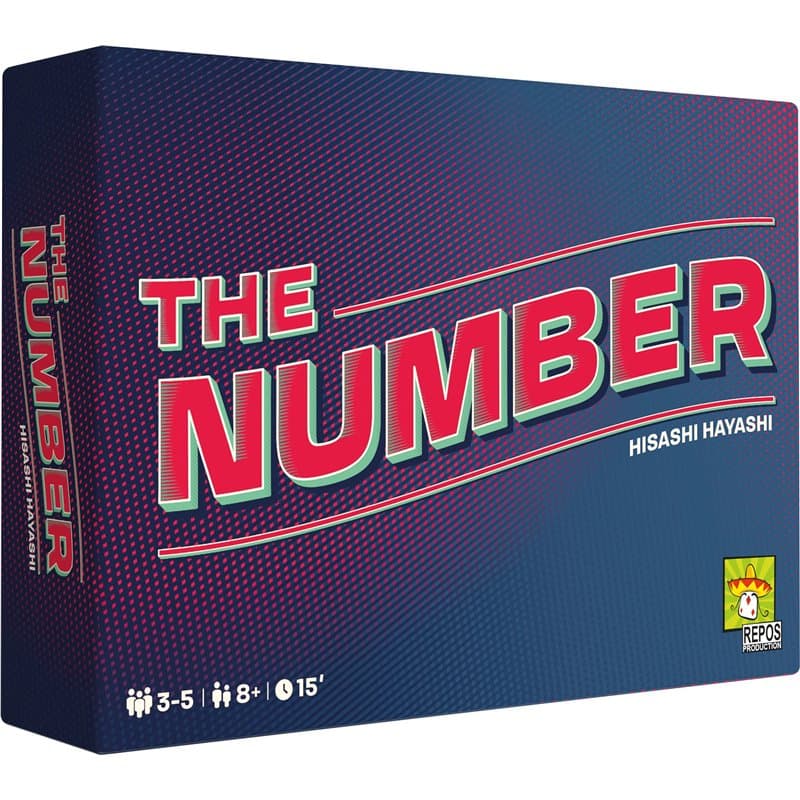 Repos Production - Asmodee - The Number - Jeu de société - Jeu de stratégie - A partir de 8 Ans - 3 à 5 Joueurs - 15 Min