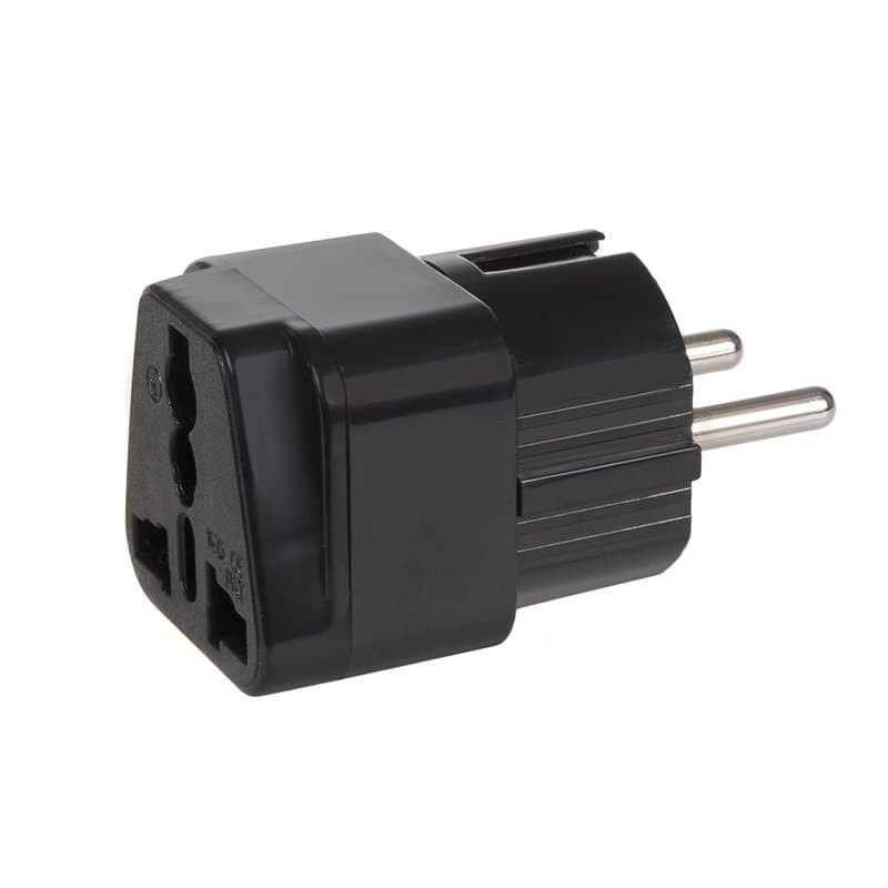 Maclean MCE155 Adaptateur de Prise au Royaume-Uni sur l'UE Universel