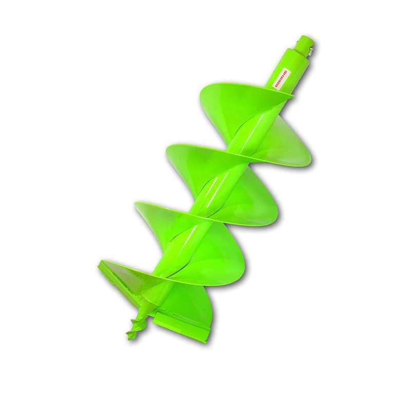 WERHE foreuse professionnelle pour forage de terre 350 mm foreuse de puits à double pieu pointe de forage robuste, avec un diamè