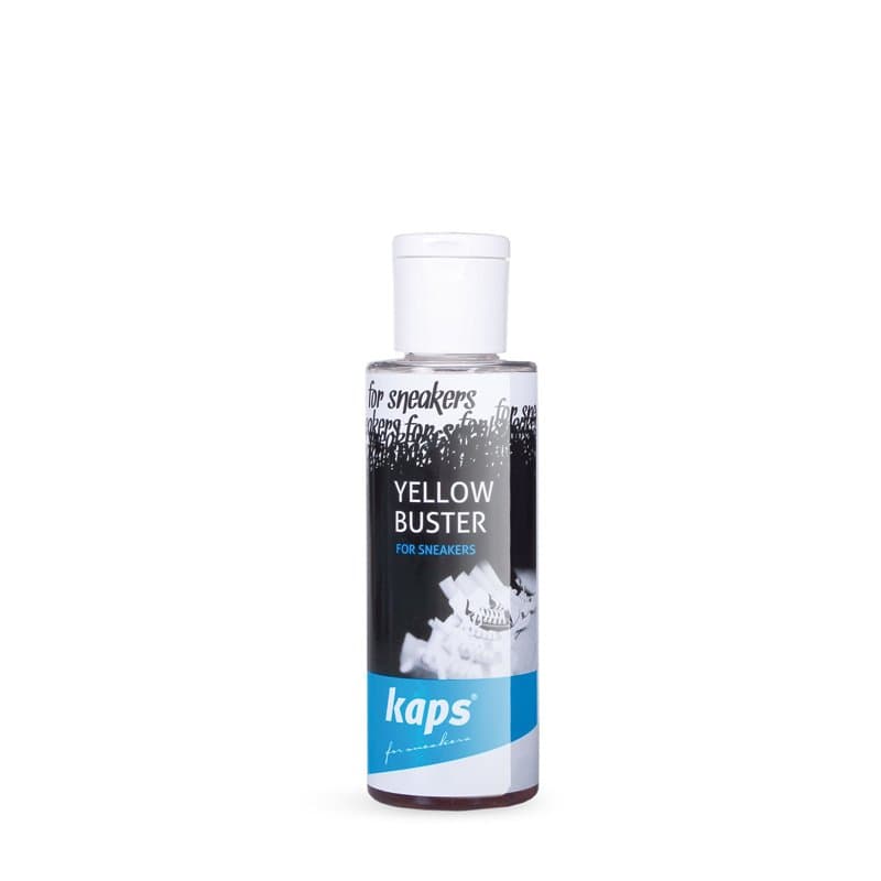 Kaps Sneakers Yellow Buster, Produit Nettoyant pour Éliminer le Jaunissement des Semelles de Chaussures Décontractées et Baskets