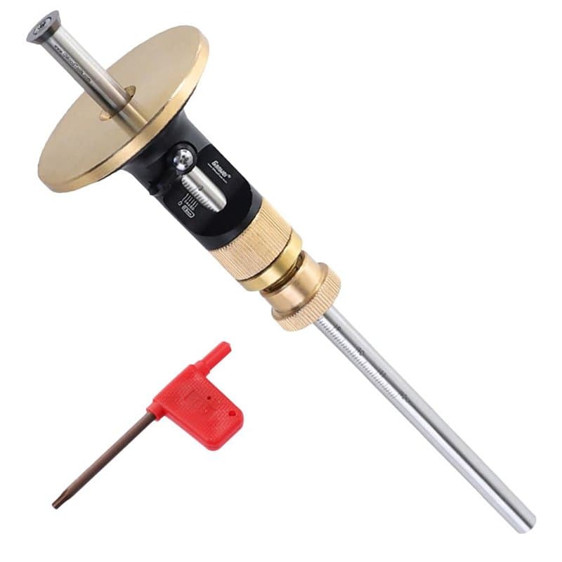 Angoily Ensemble D'outils en Bois pour Tracer des Lignes, Scribe à Bois Outils, Outil à Tracer en Bois Jauge De Marquage De Menu