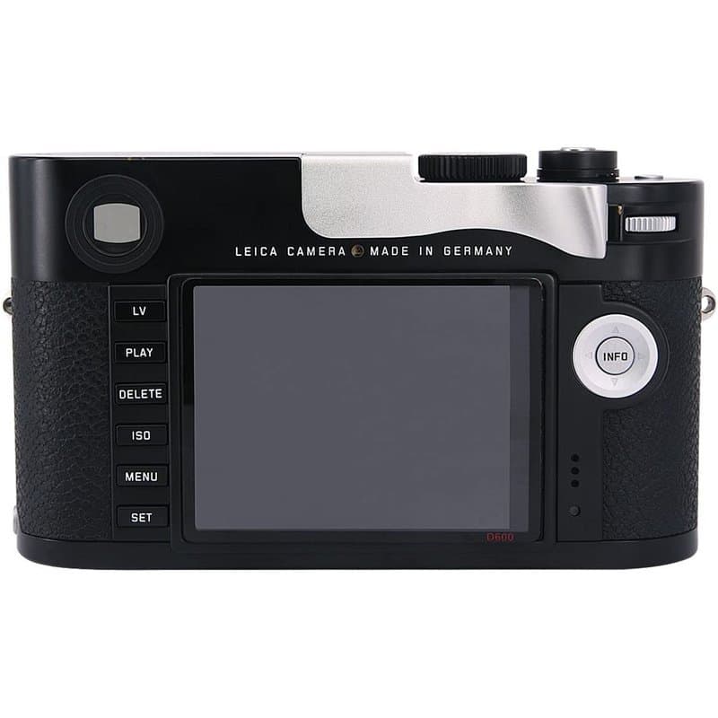 Haoge THB-M24S Griffe en métal pour appareil photo Leica M Typ240 M240, M-P Typ 240 M240P, M Typ262 M262, M-D Typ 262 Argenté