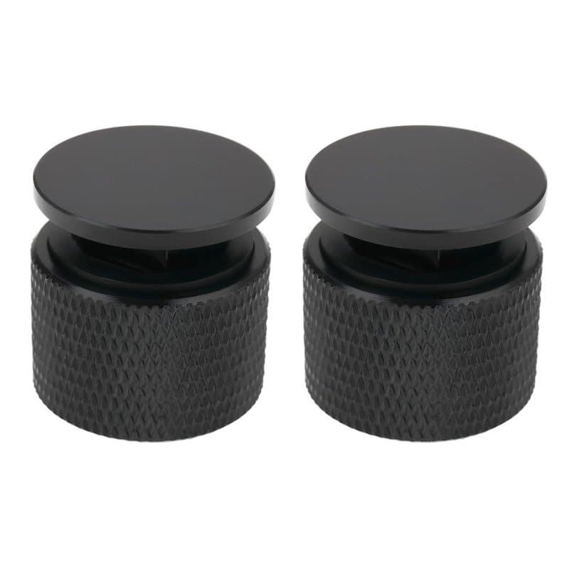 The Lord of the Tools Lot de 2 attaches de casque de soudage style pipeliner 22 mm Filetage 5,8 mm Noir Boucles à dégagement rap