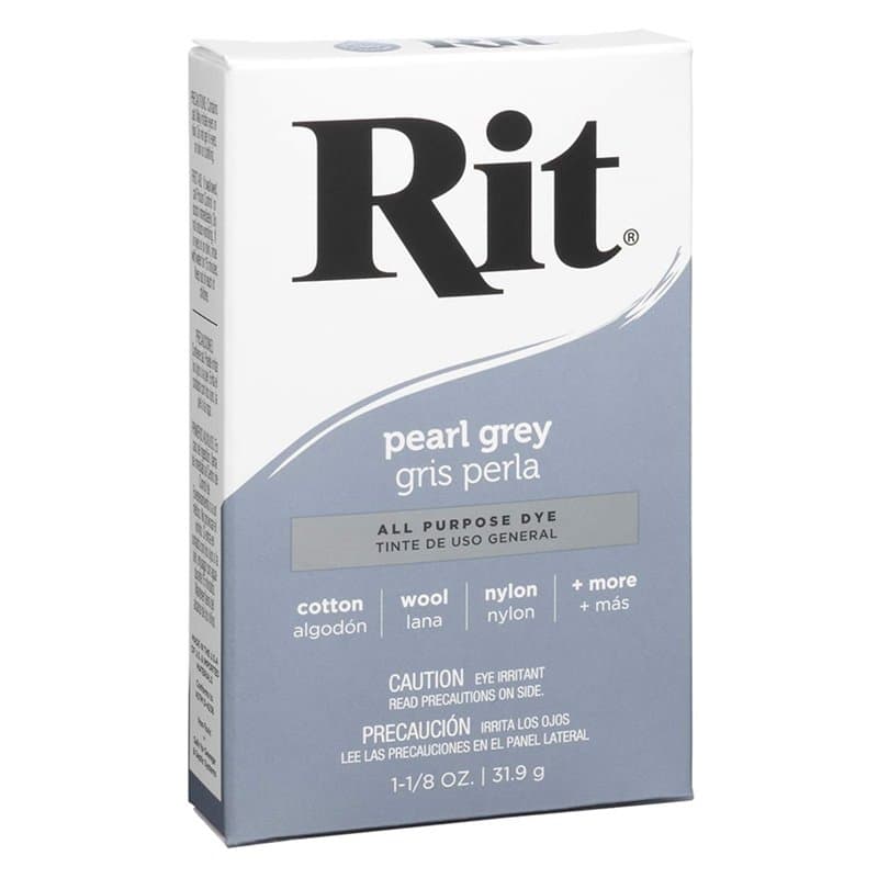 Rit Teinture en Poudre Gris Perle, Acrylique/Polyester, Multicolore, 1