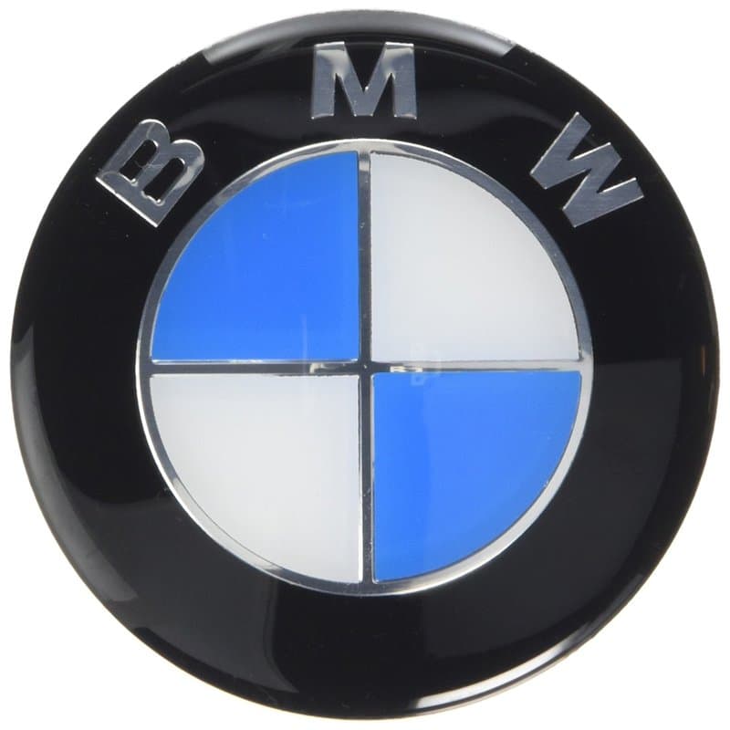 De Remplacement BMW E46 E60 E61 E81 E90 E91 E92 X5 M3 Bonnet Badge emblème de Coffre 82 mm