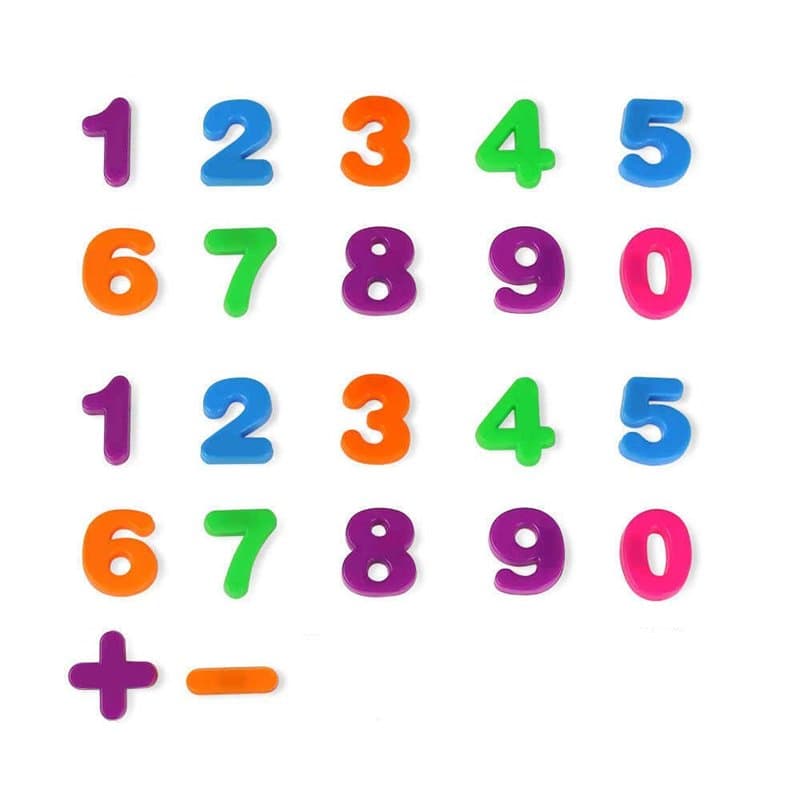 Happium -Ensemble de 340 grandes lettres (chiffres) en mousse autocollante utilisées dans les activités éducatives ou ludiques,p