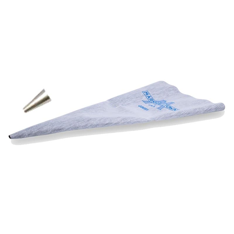 Sac de mortier en vinyle de Marshalltown avec pointe, outil pour maçons, dimensions : 305x610 mm