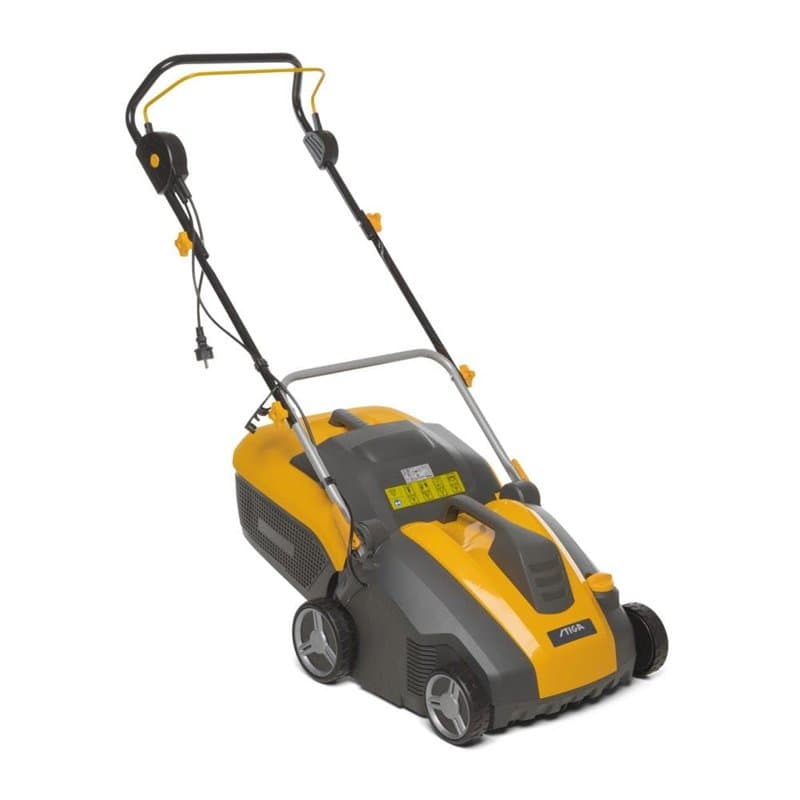Stiga SV 415 E Tondeuse à Gazon / Aérateur de Gazon Électrique à fil Démarrage: Electrique 1500 W Coupe 38 cm