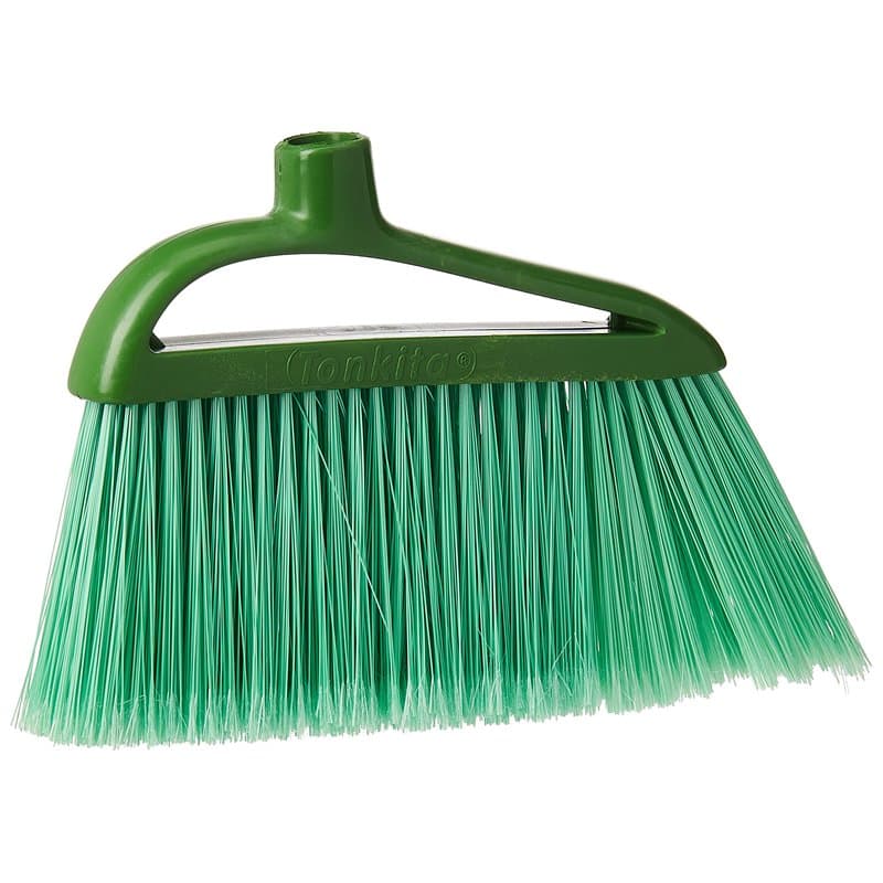 TONKITA| Balai de sauvegarde de la ligne We Like Green, balai pour jardin et cour, balai avec poils semi-rigides, matériau 100%