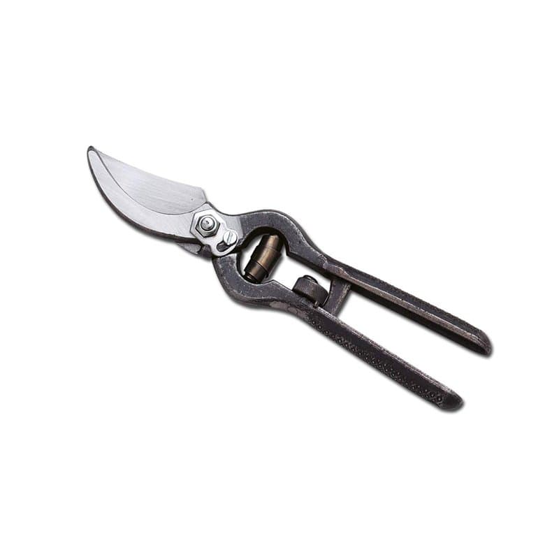 AUSONIA - SÉCATEUR PROFESSIONNEL FORGÉ DE 25 CM AVEC MANCHE NOIR ET FERMETURE DE SÉCURITÉ À ROULETTE, IDÉAL POUR LA TAILLE DES V