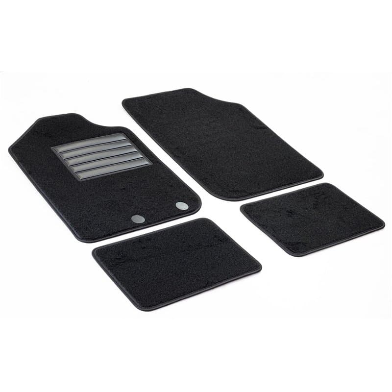 MTM SP-9448 Tapis sur Mesure en Velour pour Dacia Spring 2021>, Noir