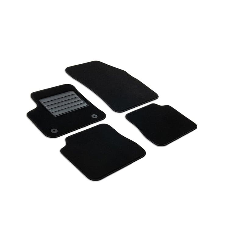 MTM SP-9269 Tapis sur Mesure en Velour pour Citroen e-C4 2020- / Peugeot e-2008 2020- (electric), black