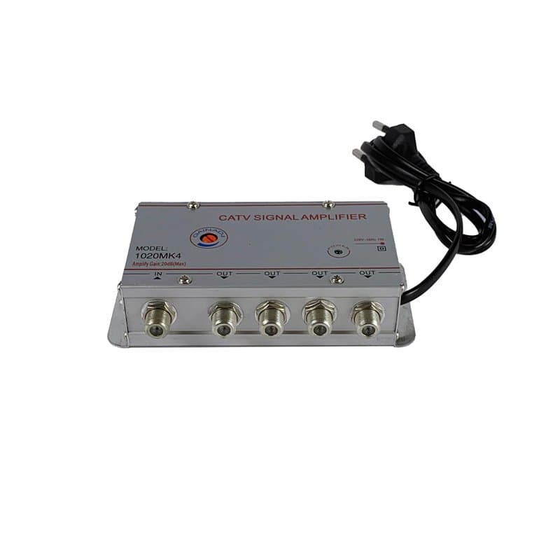 LEOFLA Amplificateur Numérique Terreste X Antenne TV Analogique Ou Numérique avec 4 Sorties