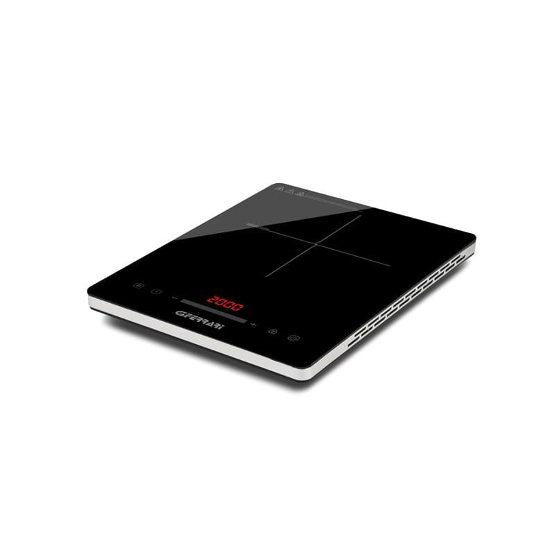 G3 Ferrari G10208 Energiko Plaque à Induction 2000W, Design Ultra-fin, Température Réglable, Minuteur, Affichage Digital, Verrou