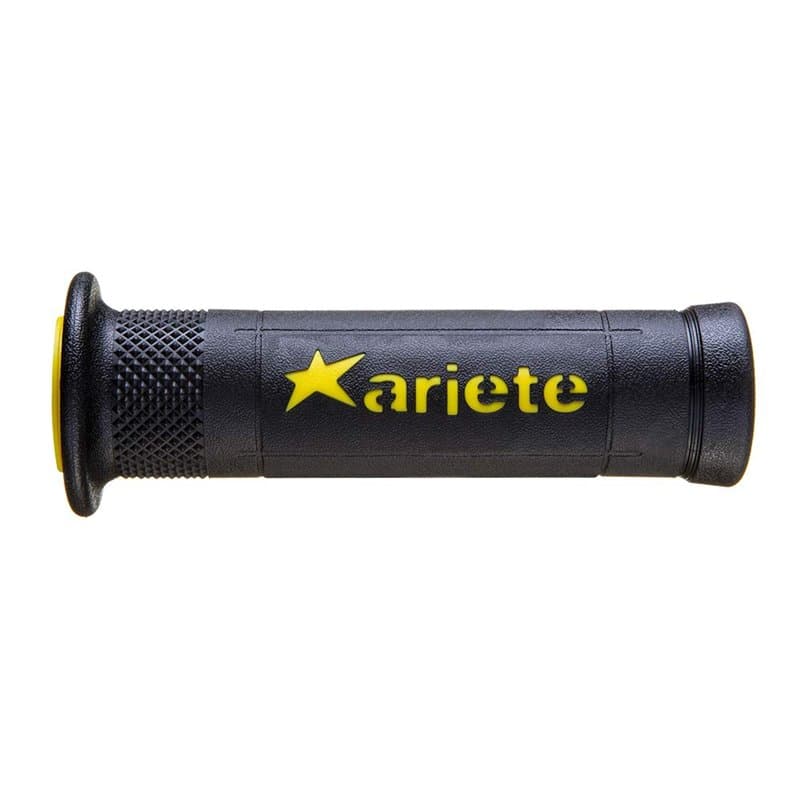 Ariete Paire de poignées de Route AriRAM BI-Matériau Jaune-Noir