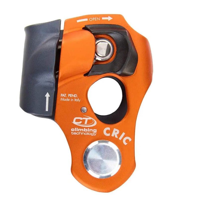 CLIMBING TECHNOLOGY Cric-Anthracite/Orange Accessoire d'assurance Mixte, Multicolore, Taille Unique