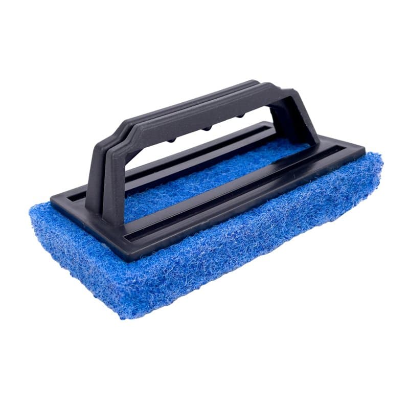 GATE14® Brosse Abrasive de Nettoyage de Bateaux spécifique pour la Coque, en Fibre synthétique Dure