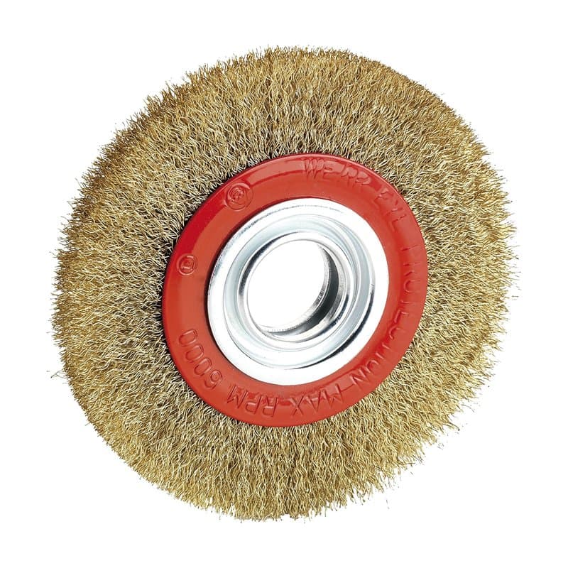 Alyco - Brosse métallique circulaire pour meuleuses, 175 mm