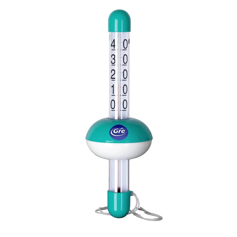 Gre 40050 - Grand Thermomètre Flottant pour Piscine, Échelle Celsius.