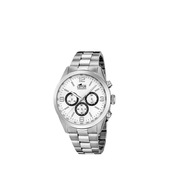 LOTUS Homme Analogique Quartz Montre avec Bracelet en Acier Inoxydable 18152/E
